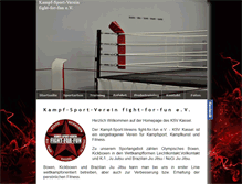 Tablet Screenshot of fight-for-fun.de