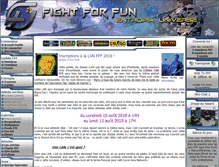 Tablet Screenshot of entropia.fight-for-fun.com