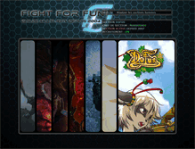 Tablet Screenshot of fight-for-fun.com